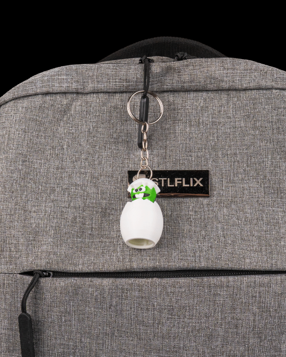 Breloc figurina „Ou Vesel” – printat 3D din PLA [4]