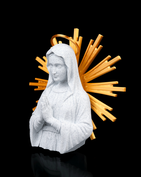 ✨ Fecioara Maria – figurină decorativă 3D (PLA) [2]