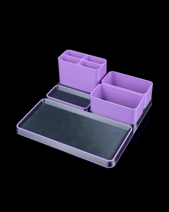 Office Pro Kit – organizer de birou premium, printat 3D din PLA [3]