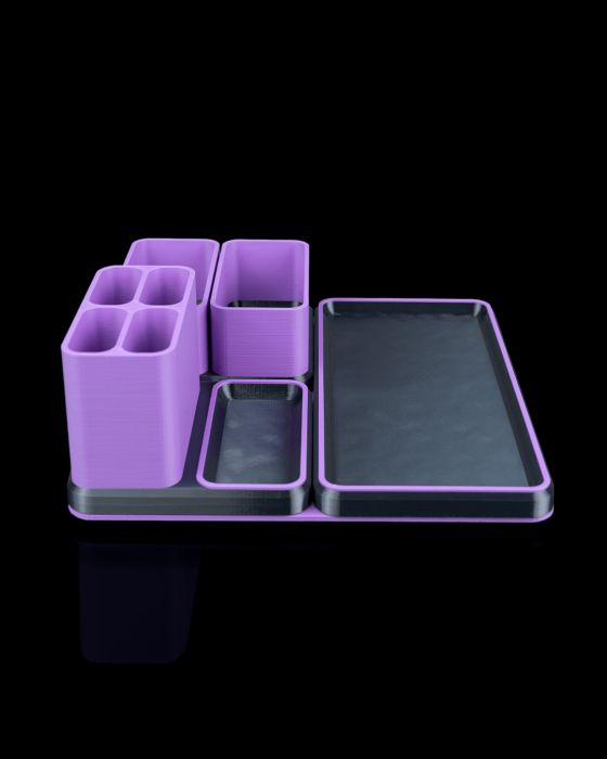 Office Pro Kit – organizer de birou premium, printat 3D din PLA [4]