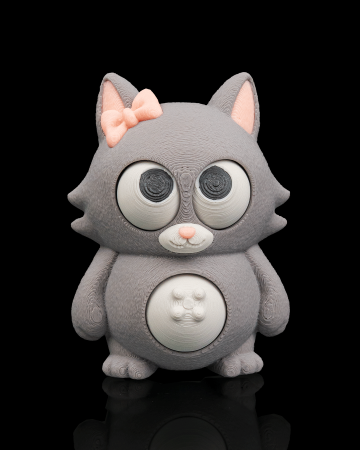 Jucării - Figurină Pisicuță Printată 3D – PLA