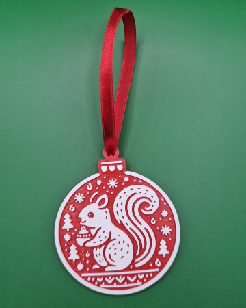 Vaze - Ornamente plate de crăciun.