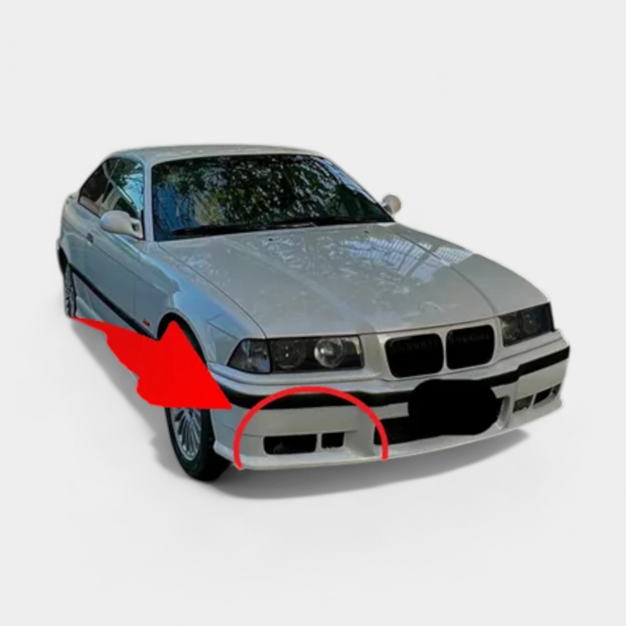 Priză de aer pentru bară BMW E36 - PROMO [2]