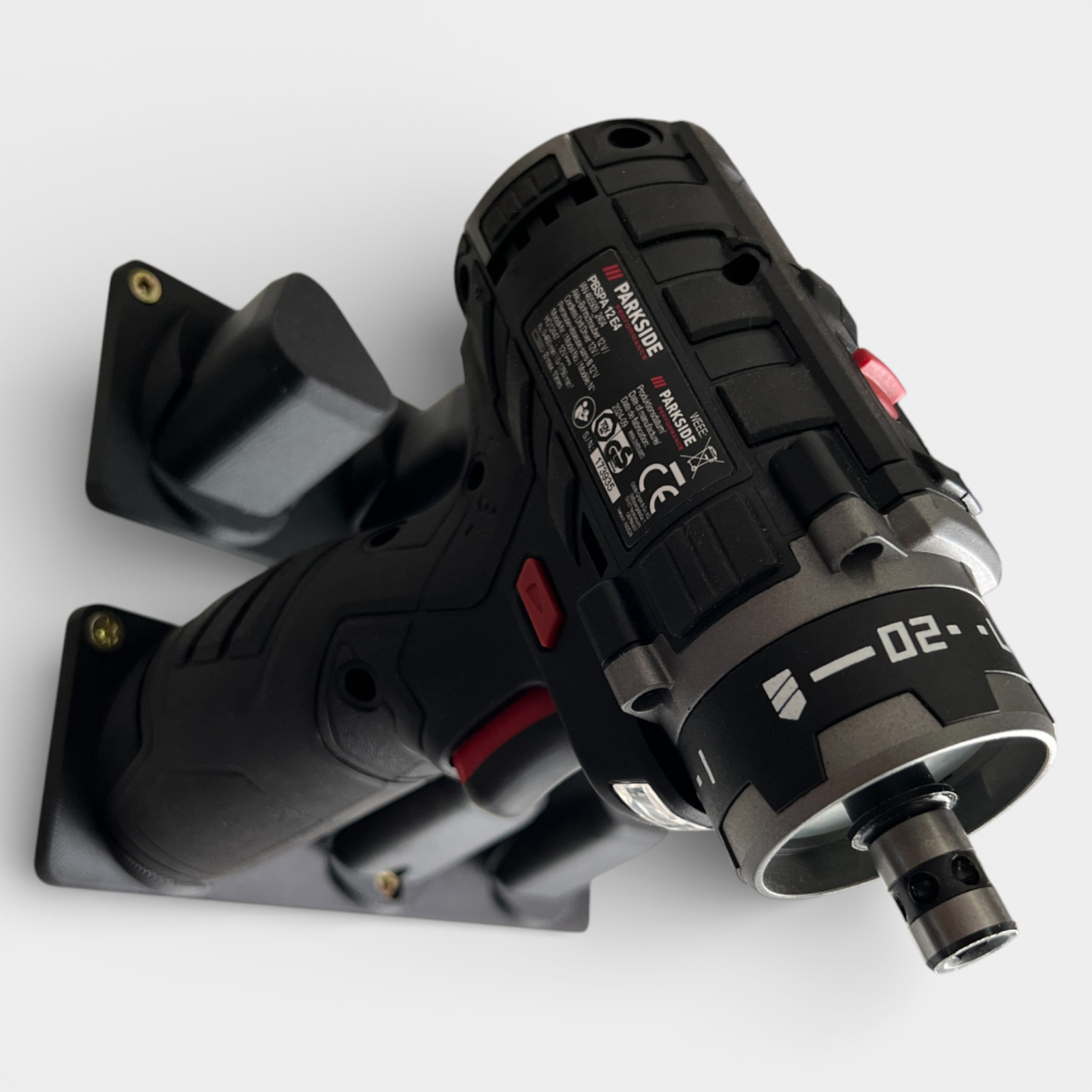 Suport de Perete pentru 3 Scule Parkside 12V (Seria X12V Team) [2]