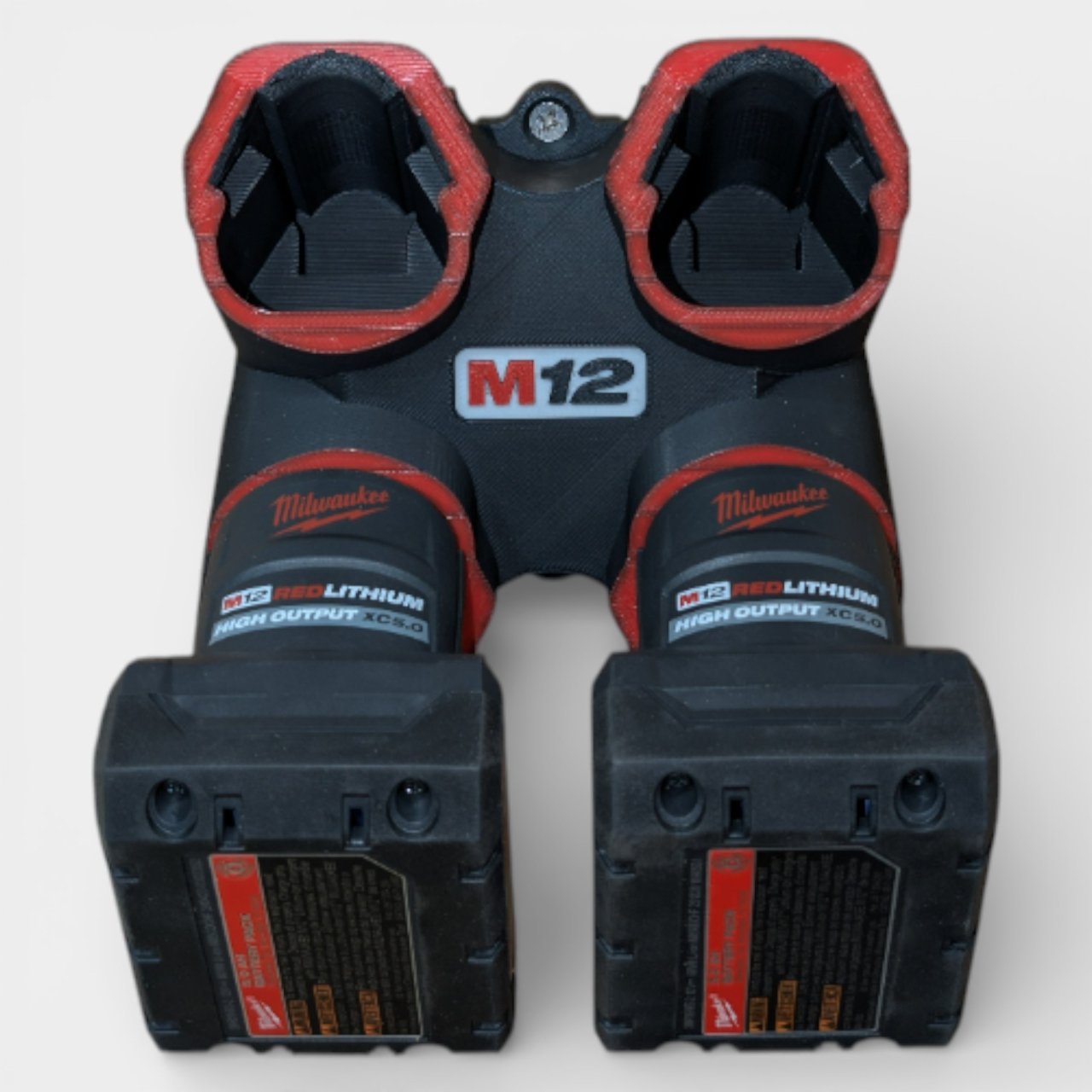 Suport de Perete pentru 4 Acumulatori - Milwaukee M12 (Quad Holder) [3]