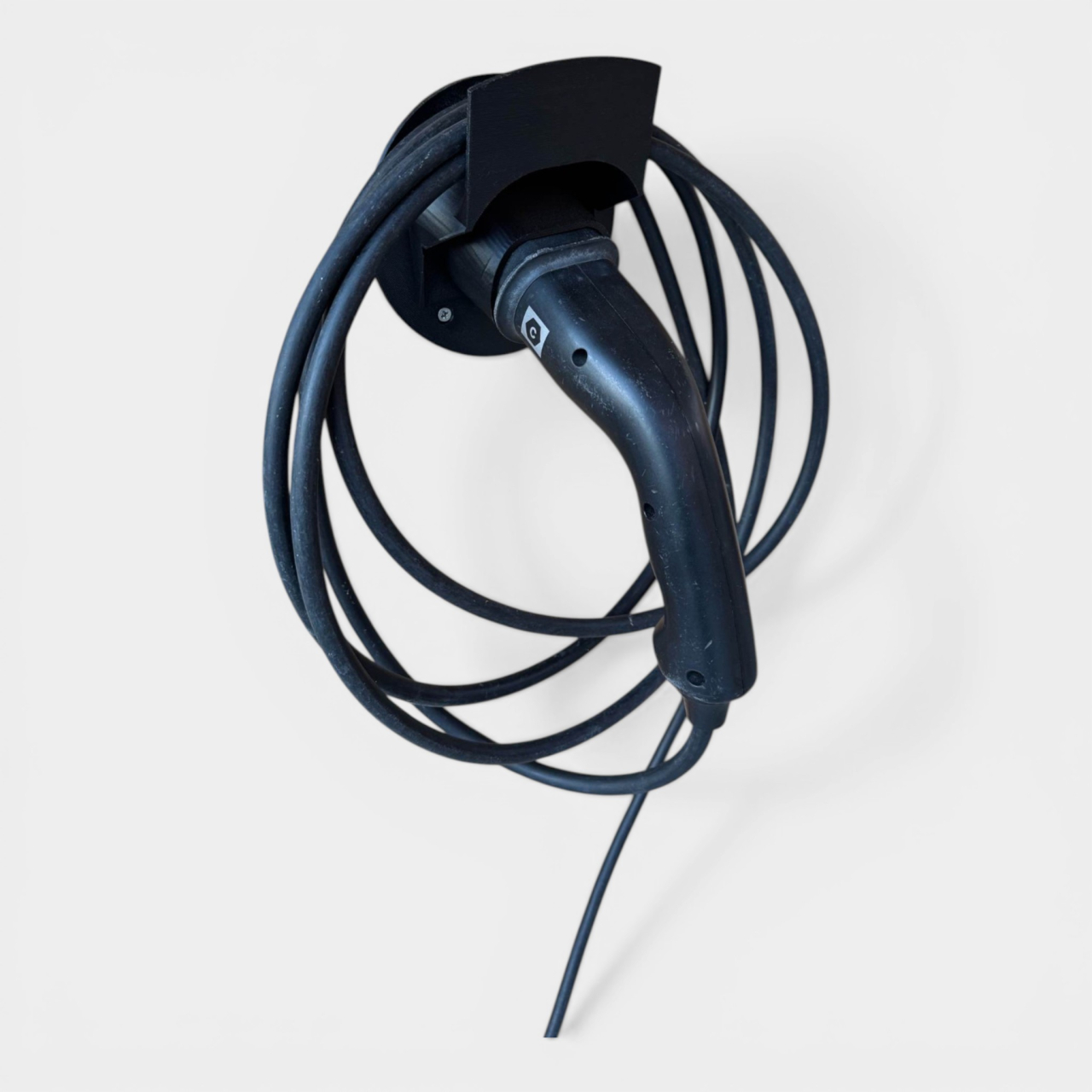 Suport de Perete pentru Încărcător Auto Type 2 + Organizator Cablu (EV Wall Mount) [3]