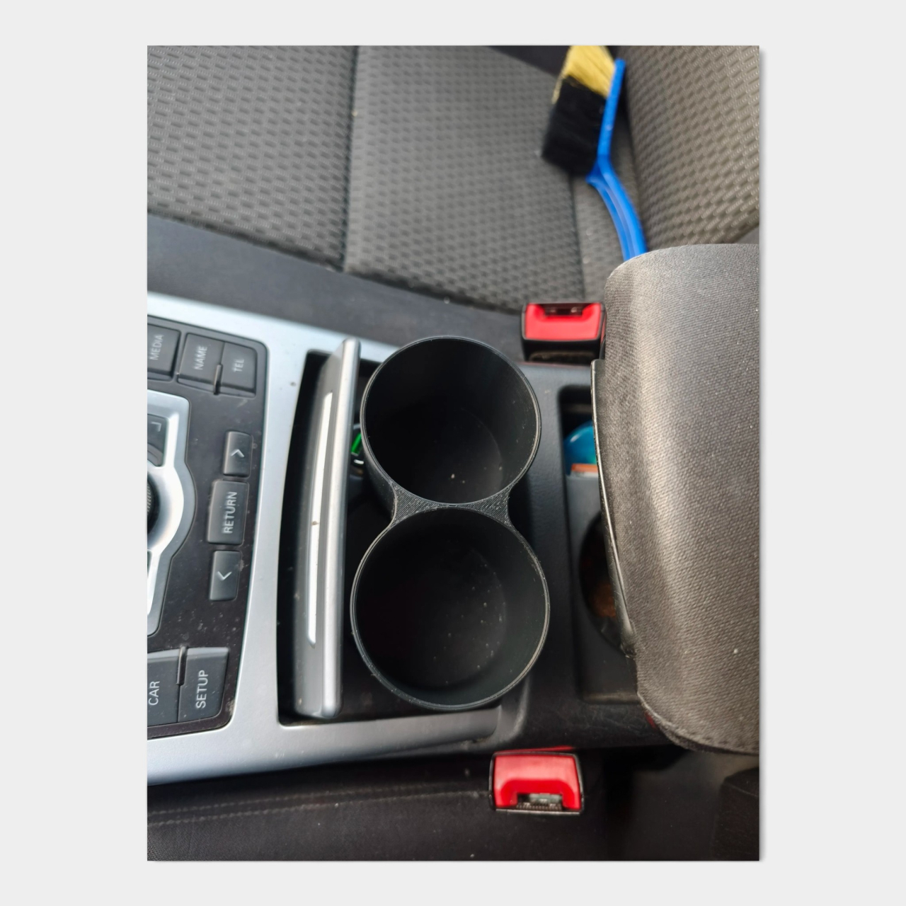 Suport Pahare Dublu (Cup Holder) Consolă Centrală - Audi A6 C6 [2]