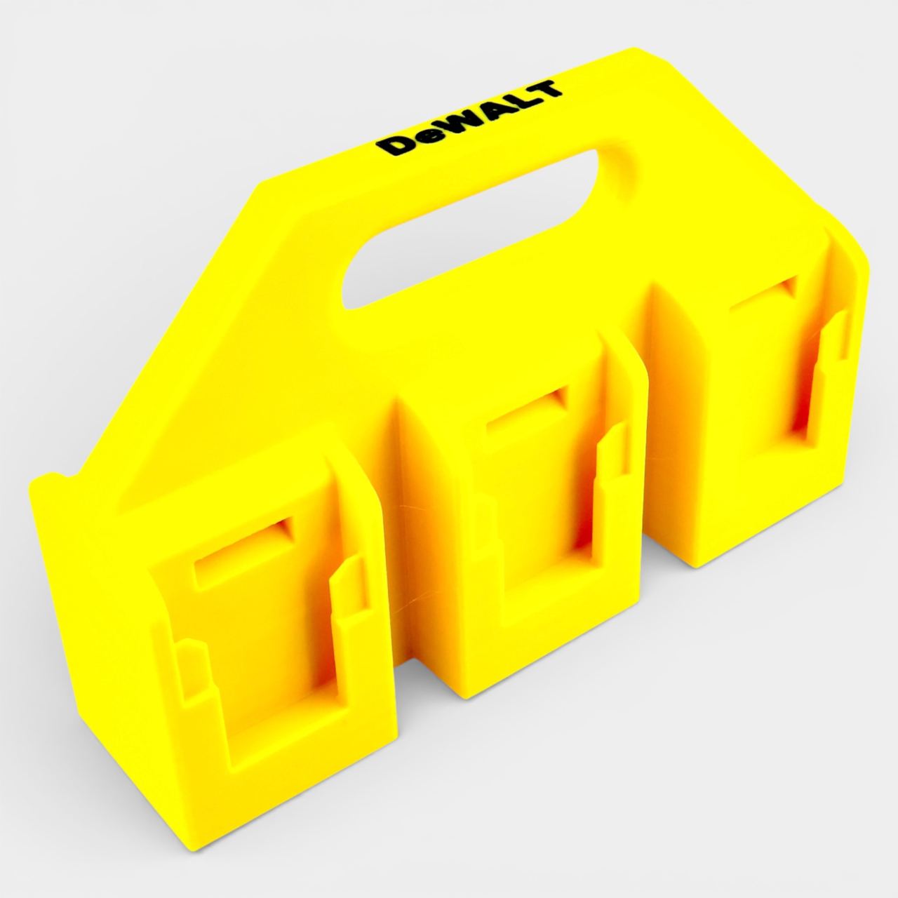 Suport Portabil / Caddy pentru 6 Acumulatori - Compatibil DeWALT (XR & FlexVolt) [2]