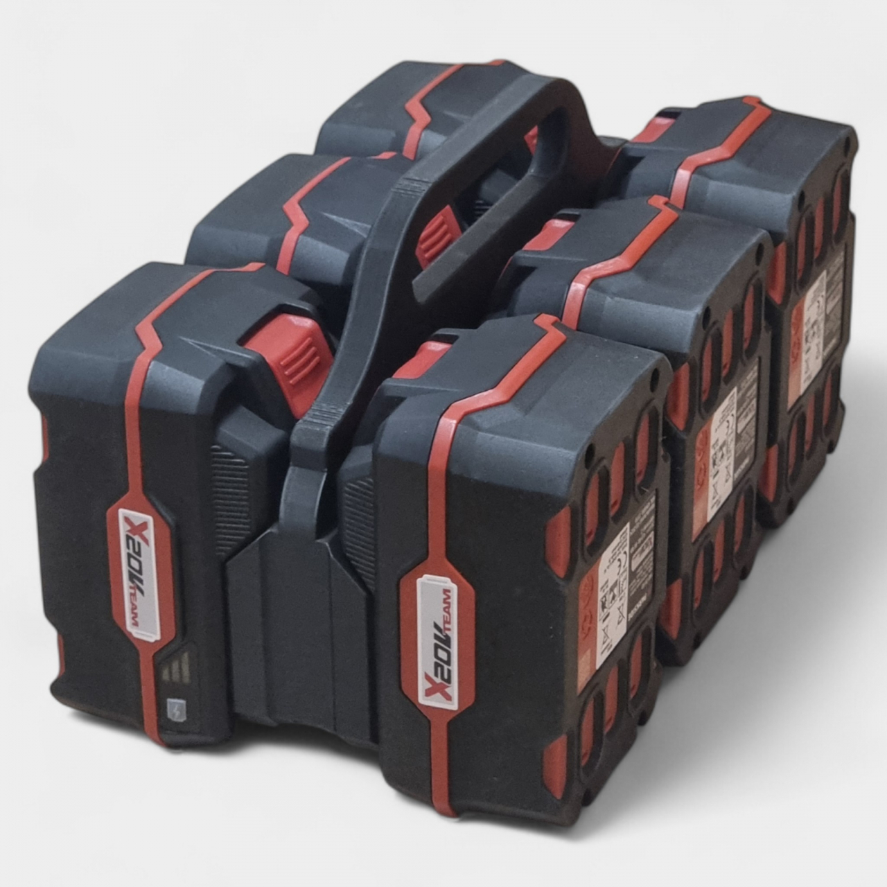 uport Portabil pentru 6 Baterii Parkside – Carry & Go! [2]