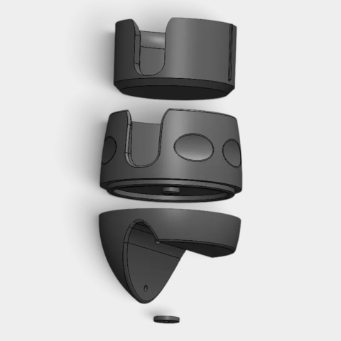 Produse - Suport Pahare Rotativ (Cup Holder) cu Inserție Detașabilă - Land Rover Discovery 1 / 2