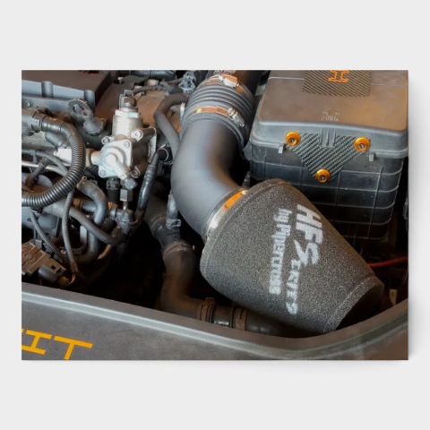 Produse - Adaptor admisie curbat montat în filtrul de aer pe VW Golf V GTI
