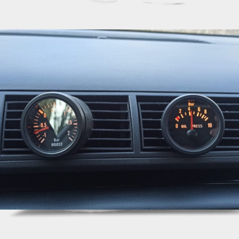 Produse - Adaptor Ceas Boost Grilă Centrală - Audi A4 B6 / B7 (Orientat spre Șofer)