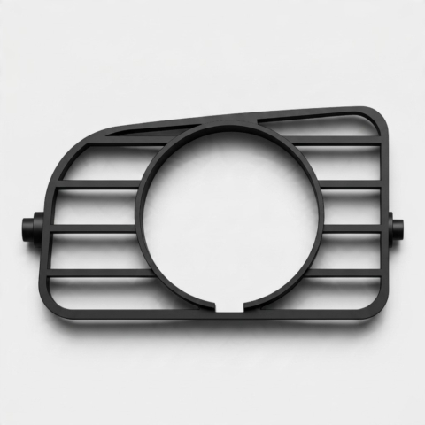 Auto - Adaptor ceas boost 52 mm în grila de ventilație VW Polo 6R, printat 3D