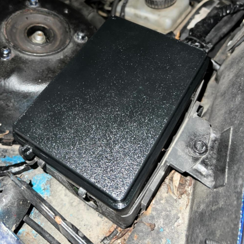 Auto - Capac Cutie Siguranțe (Tablou) Compartiment Motor - BMW Seria 3 E30