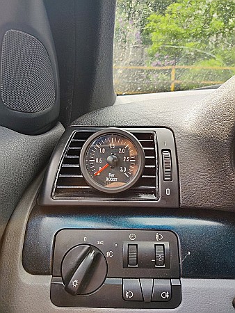 Grilă ceas presiune turbo BMW E46 [4]