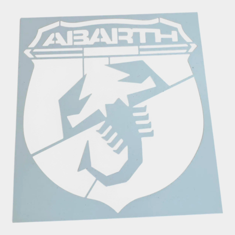 Detailing - Șablon Detailing Auto (Stencil) - Logo Abarth