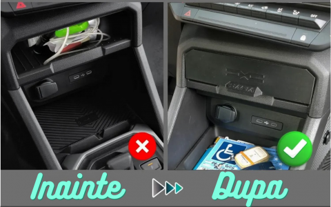 Sertar organizare Dacia Duster 3