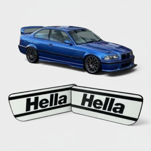 Auto - Set 2 Capace Anulare Proiectoare Ceață (Fog Light Deletes) "Hella" - BMW Seria 3 E36