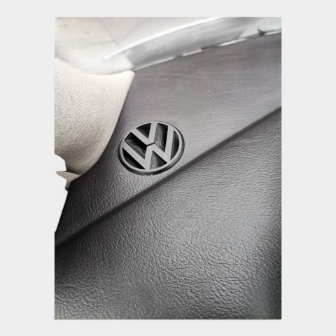 Auto - Set 2 Grile Ventilație / Degivrare Parbriz Custom (Logo VW) - Volkswagen Golf 4 (IV)