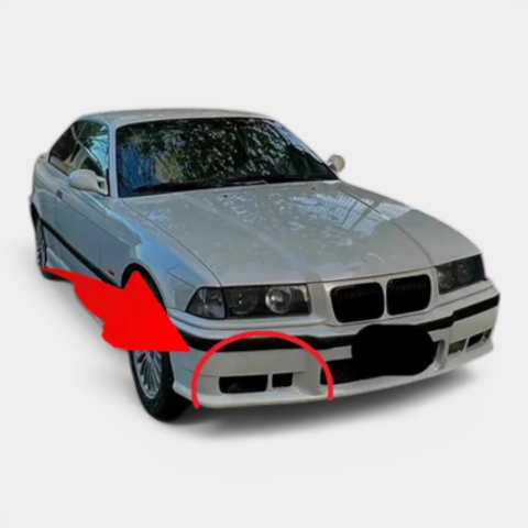 Auto - Set 2 Prize de Aer Frâne (Big Brake Air Intake) Bară M3 - BMW E36