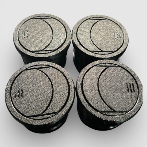 Auto - Set 4 Grile Ventilație Custom "Moon / Eclipse" - Mazda MX-5 Miata (NA / NB)