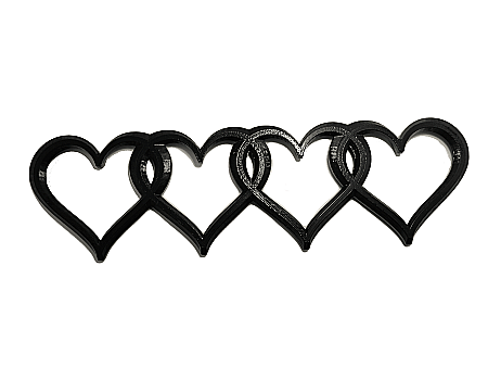 Produse - Siglă Audi în Formă de Inimă - Accesoriul Perfect pentru Fanii Audi!