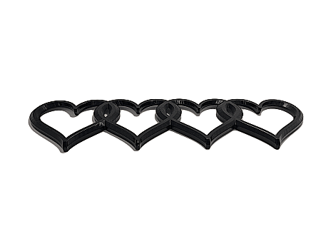 Siglă Audi în Formă de Inimă - Accesoriul Perfect pentru Fanii Audi! [1]