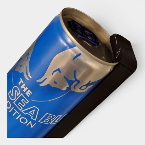 Produse - Suport Doză Energizant Slim 250ml (tip Red Bull) - Bicicletă / Moto / ATV