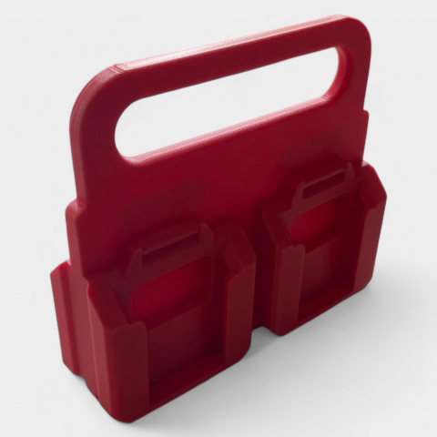 Suport Portabil pentru 4 Baterii Parkside – Carry & Go! [1]