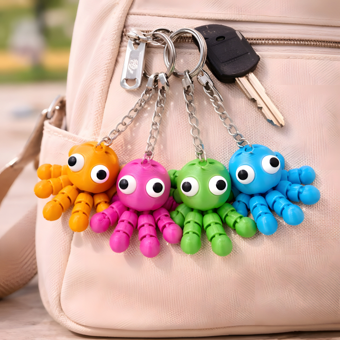 Breloc Cute caracatita articulata [3]