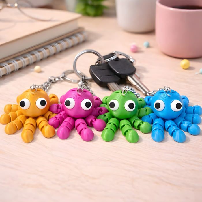 Breloc Cute caracatita articulata [4]