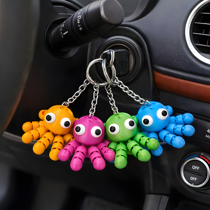 Breloc Cute caracatita articulata [2]