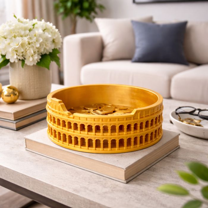 Colosseum Bowl – Bol decorativ 3D inspirat din arhitectura romană [4]