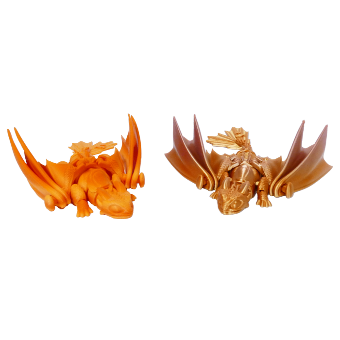 Dragon Toothless Articulat – Figurină 3D Printată, Flexibilă, Decor & Cadou Fantasy [8]