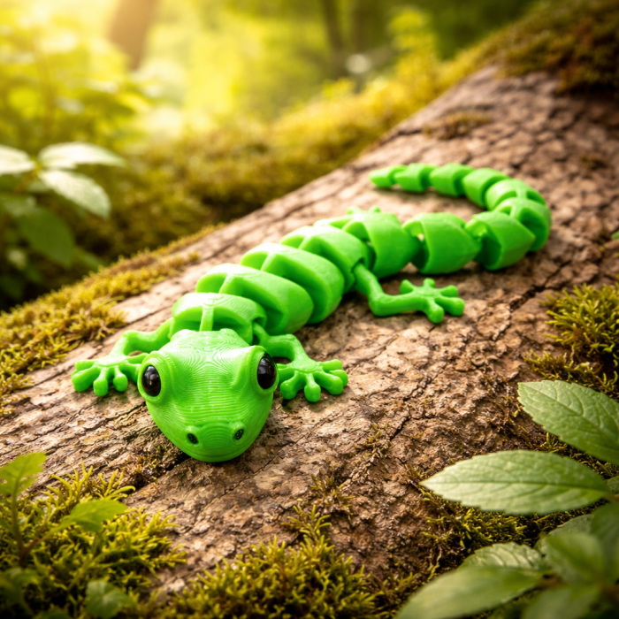 FlexiLizard – Șopârlă Articulată 3D [3]