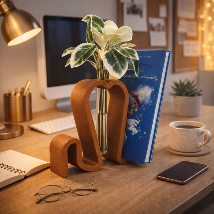 Flow Terra - Suport Floral Minimal cu Eprubetă [4]