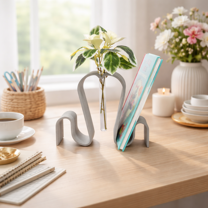 Flow Terra Slim - Suport Floral Minimal cu Eprubetă [6]