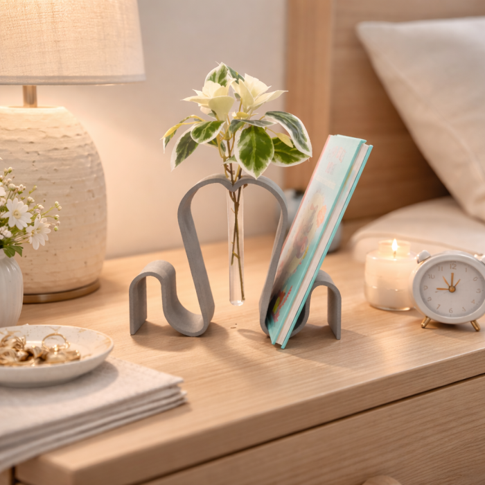 Flow Terra Slim - Suport Floral Minimal cu Eprubetă [4]