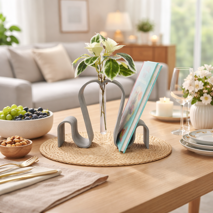 Flow Terra Slim - Suport Floral Minimal cu Eprubetă [5]