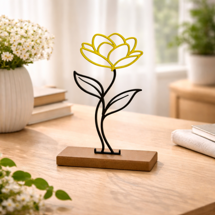 Linea Bloom – Decorațiune Florală Modernă 3D [2]