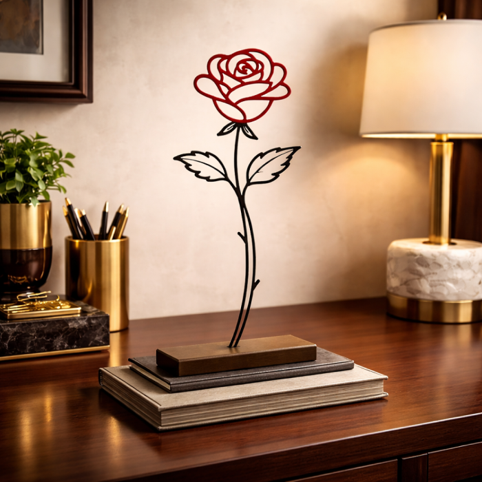 Rose – Decorațiune Florală Modernă 3D [3]