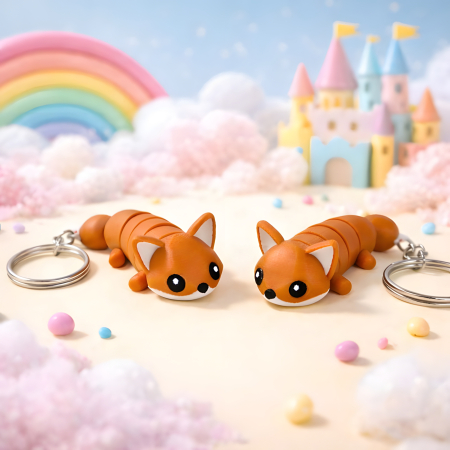 Breloc vulpe articulat [1]