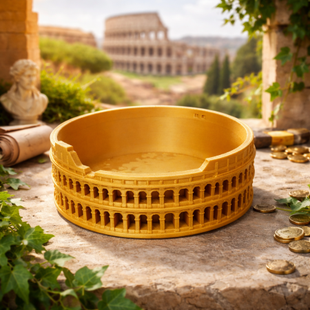 Colosseum Bowl – Bol decorativ 3D inspirat din arhitectura romană [1]