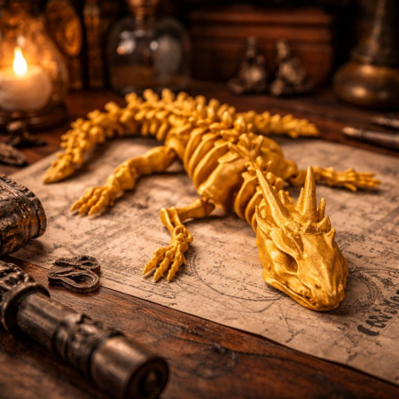 Dragoni - Dragon skeleton