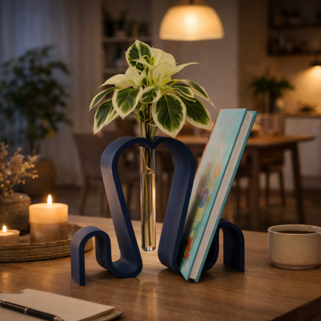 Flow Terra - Suport Floral Minimal cu Eprubetă [1]