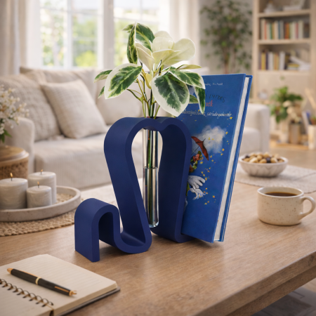 Vaze cu eprubată - Flow Terra - Suport Floral Minimal cu Eprubetă