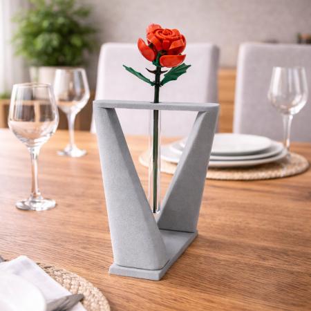 Infinity Frame cu Eprubetă – Suport Decorativ pentru Floare [3]