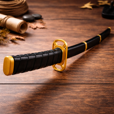 Katana Retractabilă 3D – Model Decorativ & Cosplay [5]