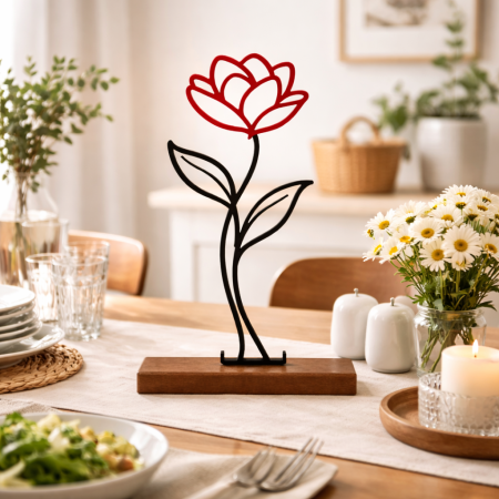 Linea Bloom – Decorațiune Florală Modernă 3D [4]