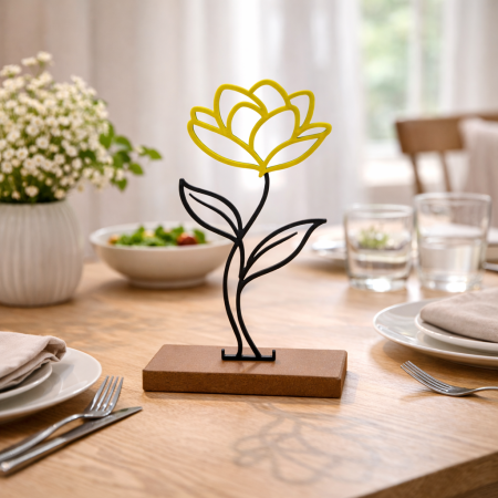 Linea Bloom – Decorațiune Florală Modernă 3D [3]